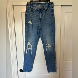 Old Navy OG Straight higher high rise distressed